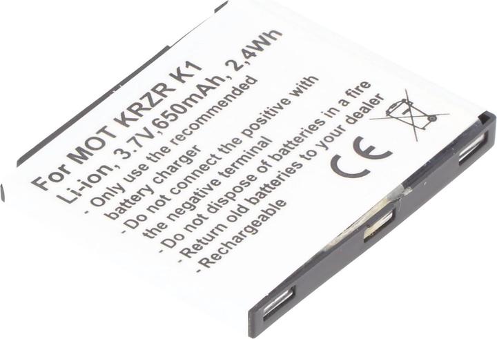 Actual product image Motorola Battery V1150, SVLR L2, ROKR Z6, RIZR Z3, KRZR K1, SVLR L6 Battery BC50, CFNN1043, CFNN7007