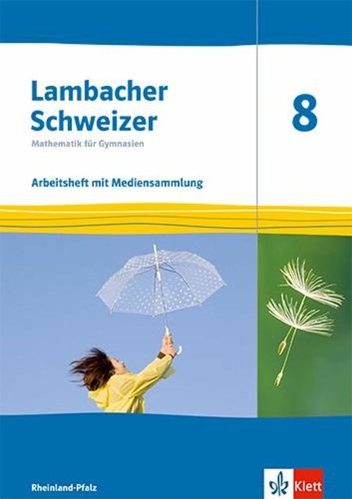 Image du produit Lambacher Schweizer Mathematik 8. Arbeitsheft mit Lösungen und Mediensammlung Klasse 8. Ausgabe (Allemand, 2024)