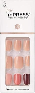 Produktbild KISS My Face - imPRESS Nails Before Sunset ( 30 pcs ) - Self-adhesive nails -