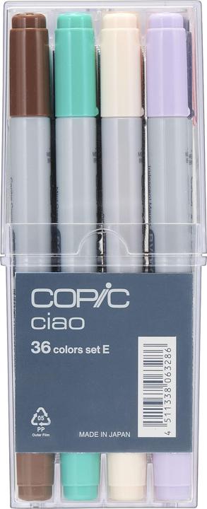Image du produit Copic Set de 36 pièces E (Multicolore, 3 mm, 36 x)