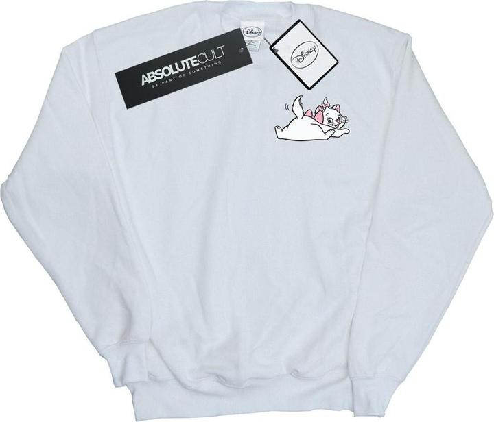 Actual product image Disney Womens/Ladies Aristocats Marie Sweet Backside Breast Print Sweatshirt (M)