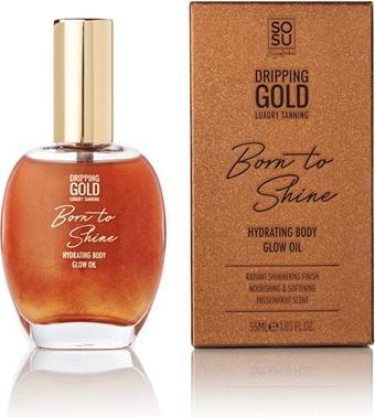 Produktbild Sosu Born to Shine Hydrating Body Glow Oil - 50ml (Körperöl, 50 ml)