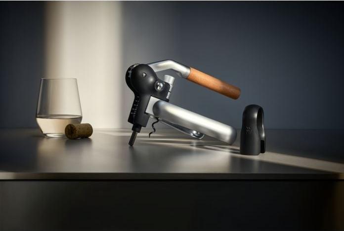 Produktbild WMF Hebelkorkenzieher Folienschneider BARIC Silber/Schwarz (Hebelkorkenzieher)