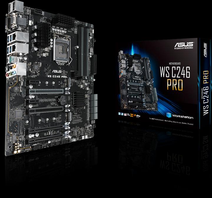 Produktbild ASUS C246 Pro (LGA 1151, Intel C246, ATX)