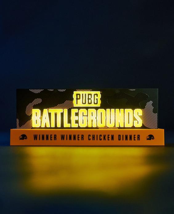 Productafbeelding Neamedia Playerunknown's Battlegrounds lamp LED logo 22 cm