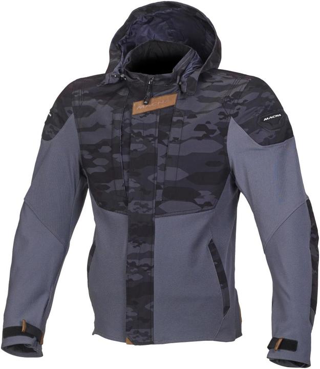 Produktbild Macna HOODINI Jacke grau-camo XL (Herren, XL)