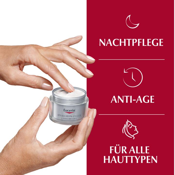 Produktbild Eucerin HYALURON-FILLER + VOLUME-LIFT Nachtpflege (50 ml)