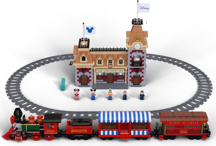 Actual product image LEGO Disney train with station (71044, LEGO Rare Sets)