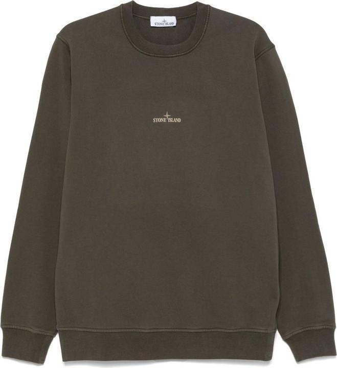 Stone Island Sweaters Green