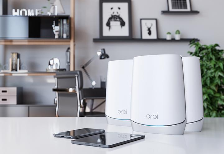 Actual product image Netgear Orbi Wi-Fi AX4200 (RBK753) 6 mesh system