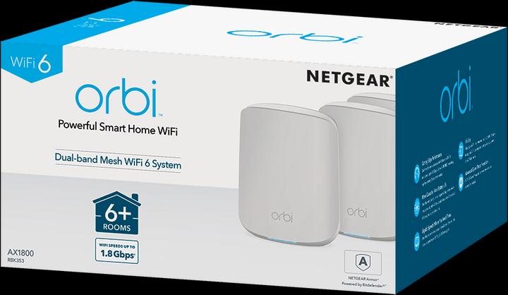 Produktbild Netgear RBK353 Orbi WiFi 6 Dual Band 3er Set