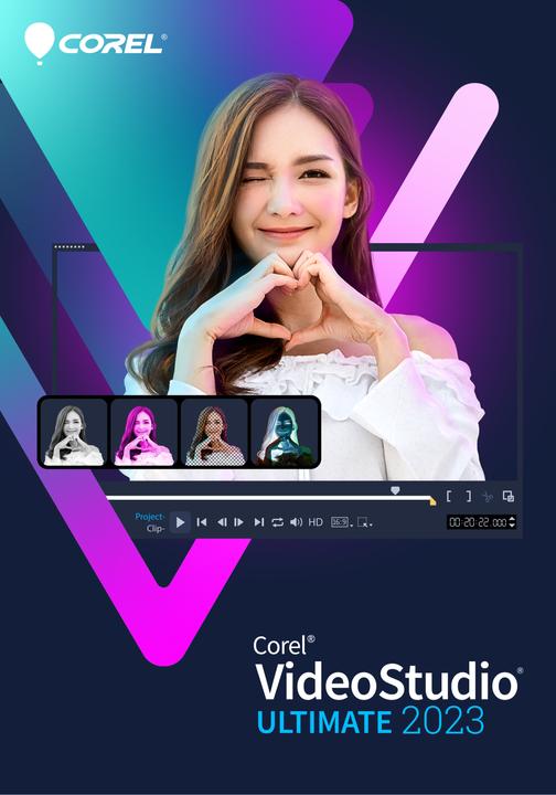 Actual product image Corel VideoStudio Ultimate 2023 Download (1 User, 1 Devices/Users, unlimited)