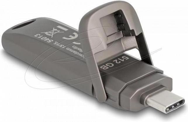 Produktbild Delock USB 20 Gbps USB-C Speicherstick 512 GB, Lesegeschwind (512 GB, USB-C)