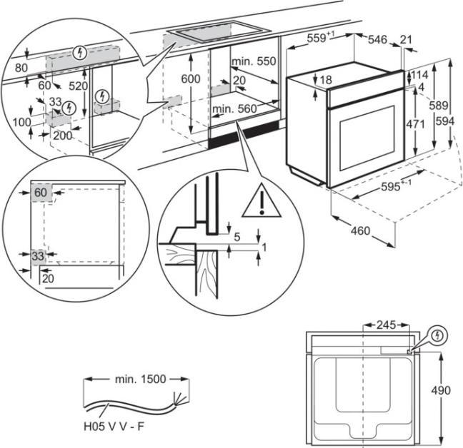 Image du produit AEG FOUR MONTÉ BPE642120M ()