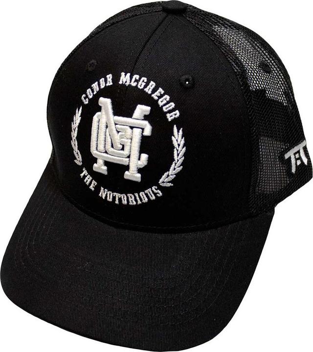 Tokyo Time UFC McGregor White Wreath Logo Mesh-Back Cap