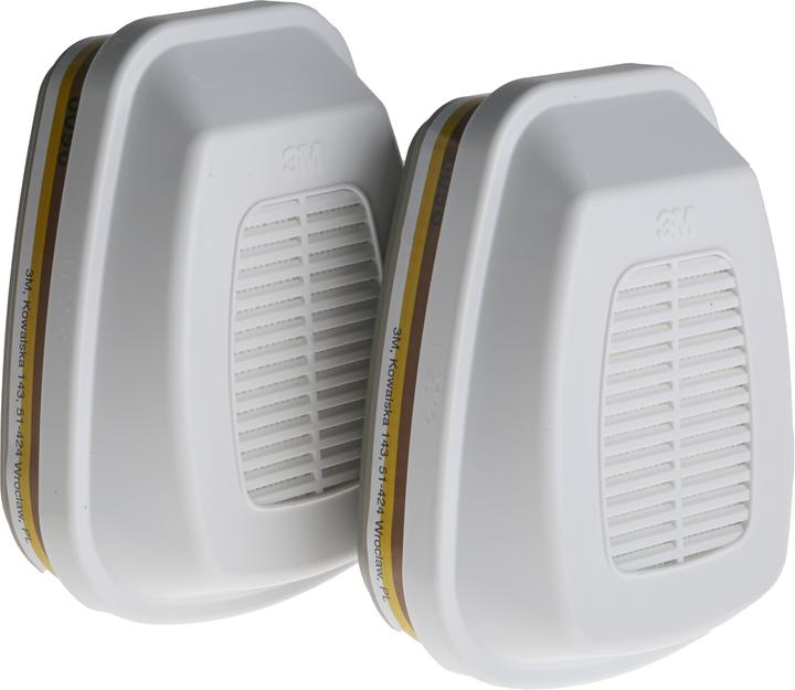 Image du produit 3M Reusable Filter 6096 A1EHgP3 R (A1E1Hg P3 R, 4 x)