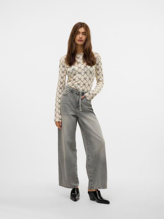Produktbild Vero Moda VMWIEN Mid Rise Weiter Beinschnitt Jeans Weit geschnitten (W28/L32)