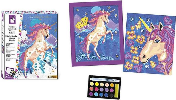 Produktbild Janod Malen nach Zahlen Einhorn