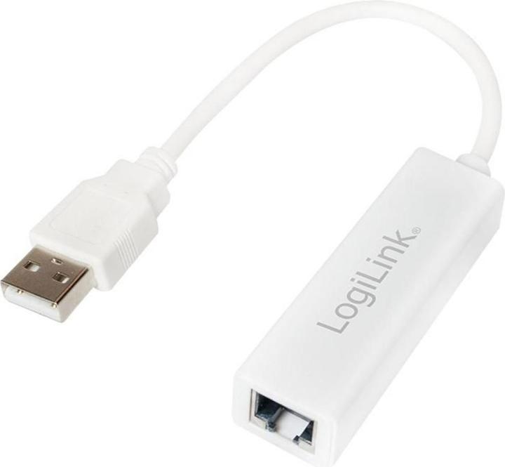 Actual product image LogiLink Ethernet adapter (USB, RJ45 (1x))
