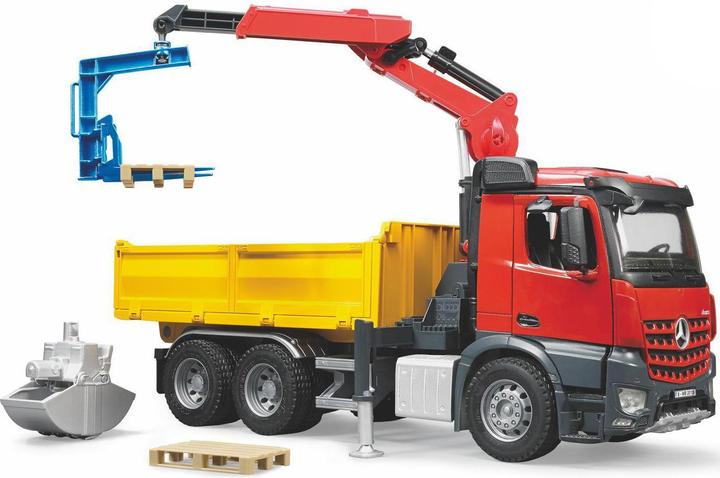 Bruder LKW Baustelle