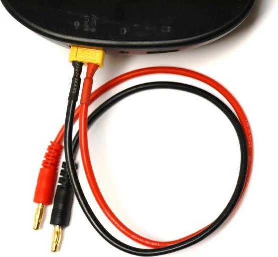 Image du produit EP Câble adaptateur fiche banane 4mm vers XT60