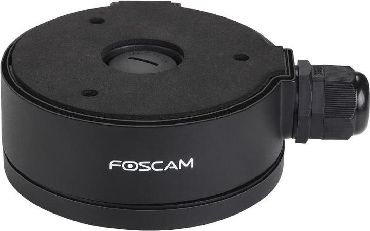 Produktbild Foscam FAB61-B. Typ: Abzweigdose, Unterstützung von Positionierung: Outdoor, Produktfarbe: Schwarz. Menge p (Montage-Kit)