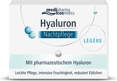 Produktbild Dr. Theiss Hyaluron Nachtpflege LEGERE im Tiegel, 50 ml CRE (50 ml, Nachtcreme)