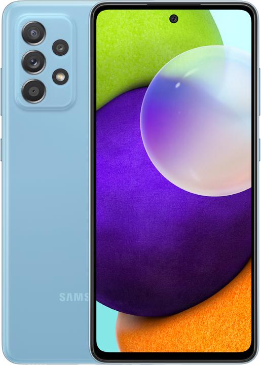 Produktbild Samsung Galaxy A52 (128 GB, Blue, 6.50", Dual SIM, 64 Mpx, 4G)
