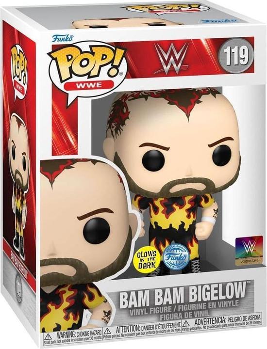 Image du produit Funko WWE POP! Vinyl figurine Bam Bam Bigelow (GW) 9 cm