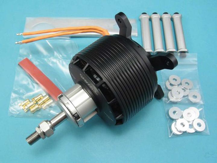 Produktbild Dualsky xmotor ga8000.9s single shaft edition 140 k/v 8000w brushless motor
