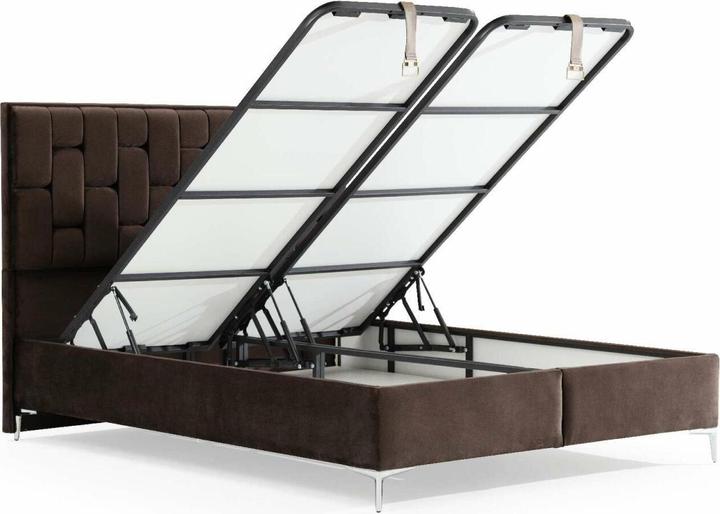 Produktbild Kalune Design Amour Double Bed Base Headboard (180 x 200 cm)