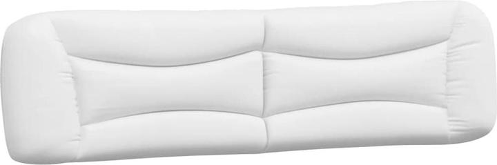 Immagine prodotto VidaXL Letto Letto imbottito Letto matrimoniale Letto in ecopelle con materasso Bianco 200x200cm (200 x 200 cm)
