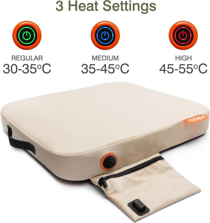 Actual product image Bodi-Tek Heizkissen Cozy JORD, Körperbereich: Gesäss