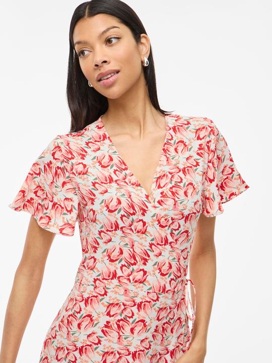 Produktbild Vila VILOVIE Kurzärmeliges Wickelkleid (38)