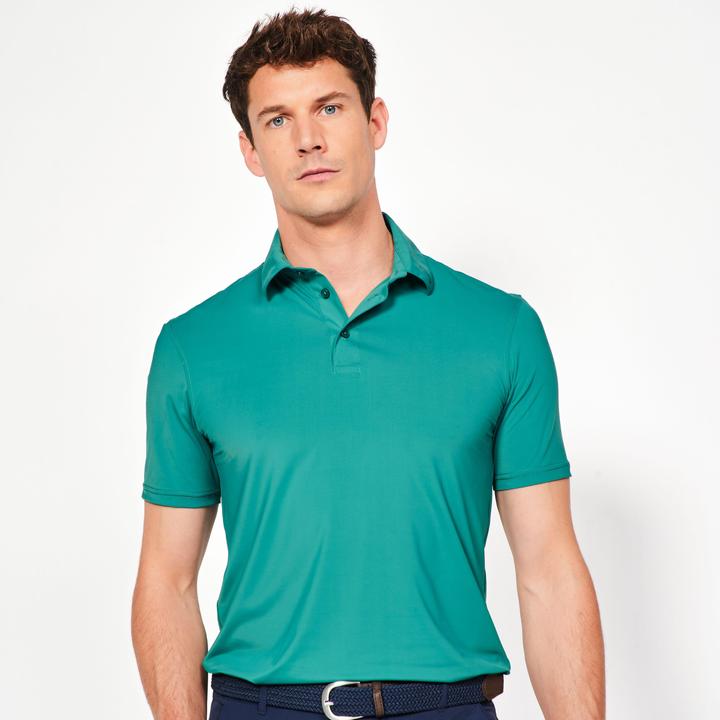 Inesis Herren Golf Funktions-Poloshirt - WW900 zederngrün