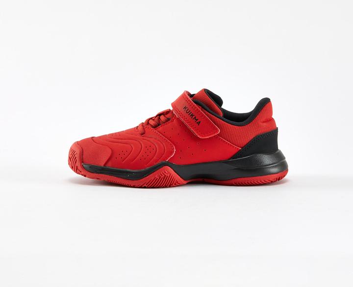 Image du produit Kuikma Chaussure de Tennis Enfant à scratch - TS STRONG Kd Rouge (30)