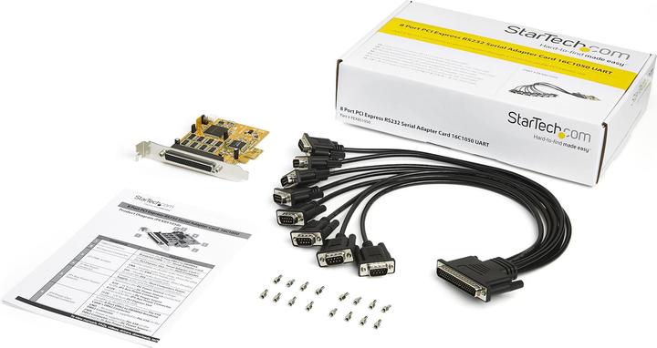 Immagine prodotto StarTech .com Scheda PCI Express a 8 porte