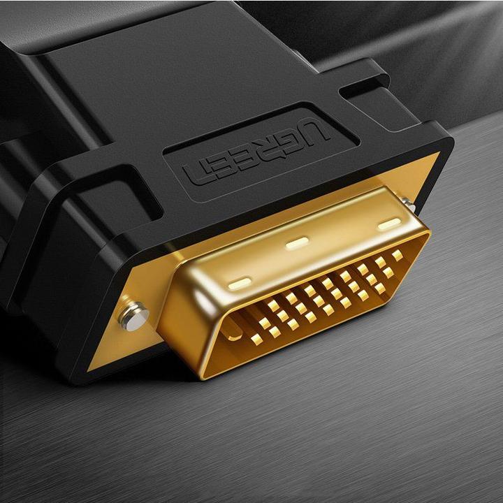 Actual product image Ugreen HDMI / DVI Adapter HDMI female DVI male 24+1 pin (HDMI, 1.60 cm)