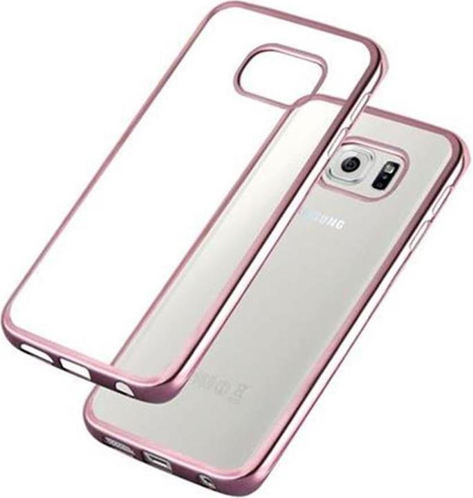 Actual product image Cadorabo TPU Cover Ultra Slim Chrome for Samsung Galaxy S6 EDGE (Samsung Galaxy S6 Edge)