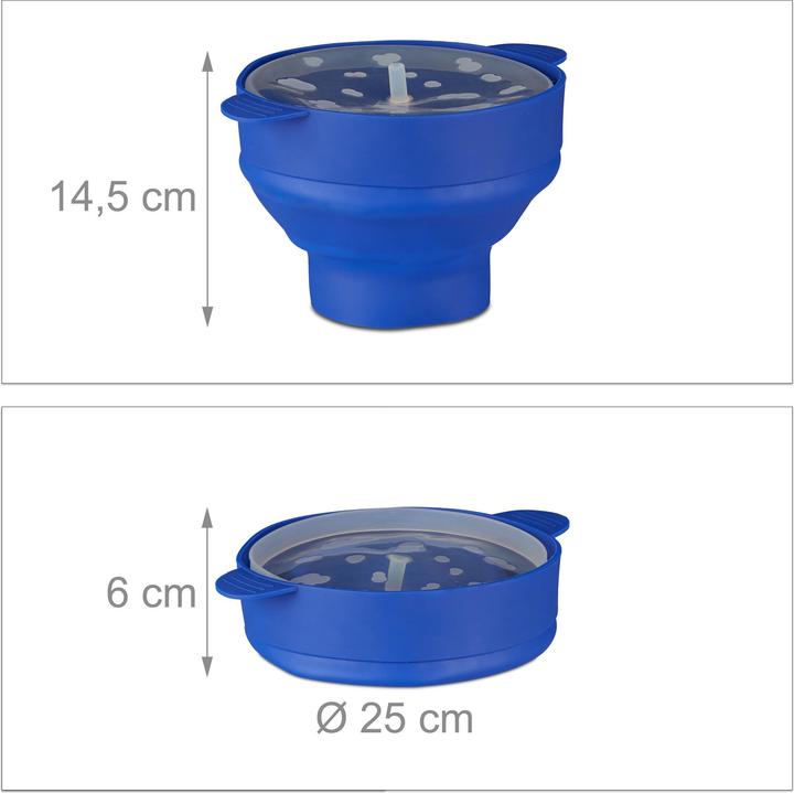 Actual product image Relaxdays Popcorn Maker