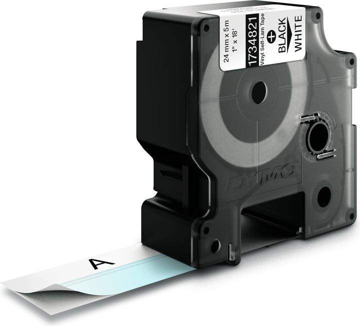 Produktbild Dymo Rhino selbstlaminierendes Vinylband (2.40 cm, Weiss)