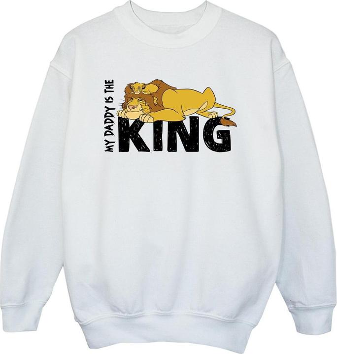 Disney The Lion King Daddy Is King Sweatshirt Mädchen