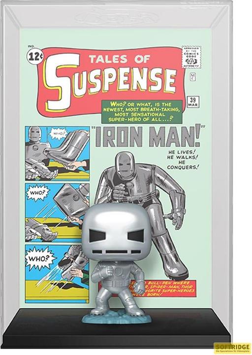 Funko Marvel POP! Comic Cover Vinyl Figur Tales of Suspense #39 9 cm
