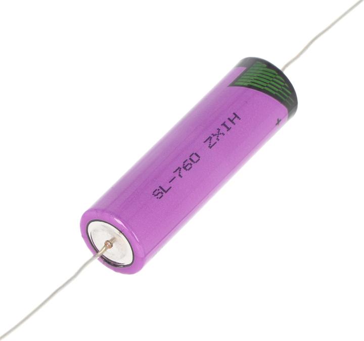 Actual product image Tadiran Battery Inorganic SL-760/P Anschlussdrähte (1 pcs., AA, 2100 mAh)