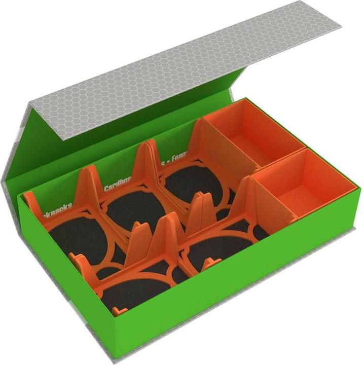 Actual product image Feldherr magnetic box green for Star Wars: Unlimited - 750 cards game material (Plastic)