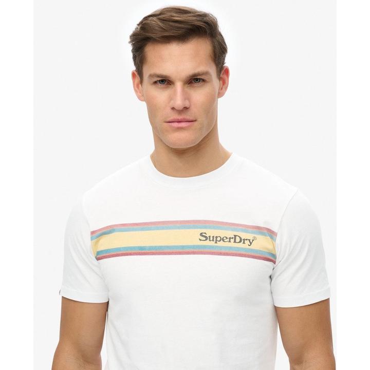 Produktbild Superdry Lässiges Venue T-Shirt mit Streifen und Logo (S)