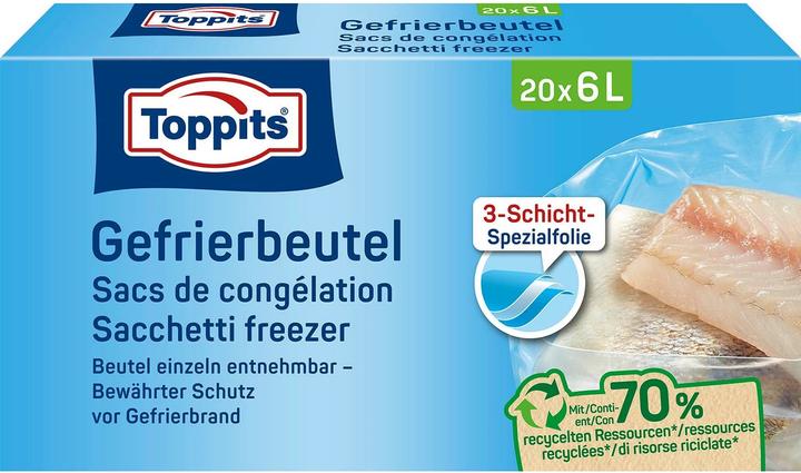 Toppits Freezer bag (20 x)
