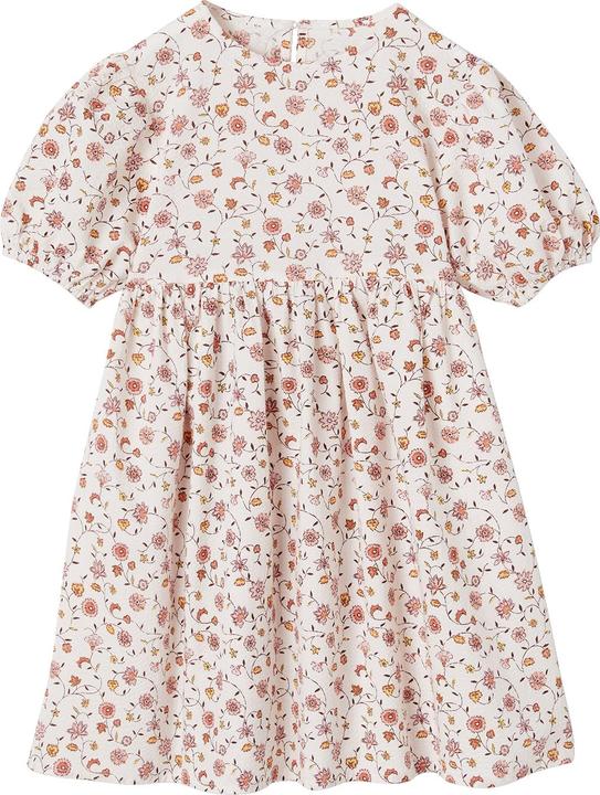 Vertbaudet Mädchen Kleid mit Ballonärmeln