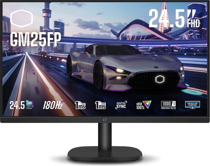 Image du produit Cooler Master GM25FP IPS HDMI FHD 180H (1920 x 1080 pixels, 24.50")