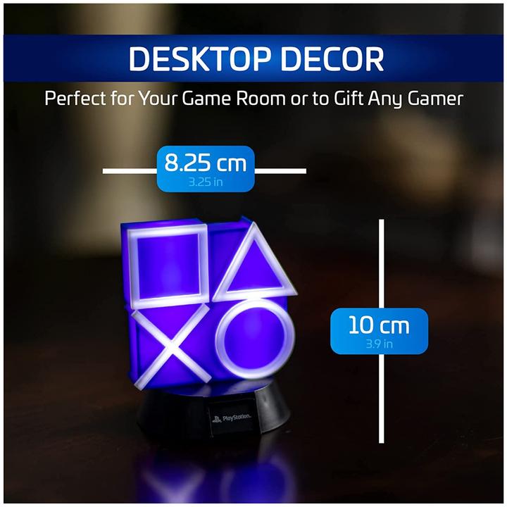 Actual product image Paladone Products PlayStation icons lempa